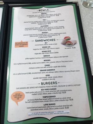 Menu photo 6 Aux Vivres Plateau Montreal, QC Menu photo 6 Aux Vivres Plateau Montreal, QC