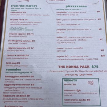 De La Nonna - Simple tasty food - Pizza Near Me - Los Angeles, California