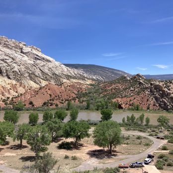 Dinosaur National Monument - Green river along Tour of the Tilted Rocks - Landmarks & Historical Buildings Near Me - Jensen, Utah