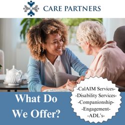 Care Partners At Home - What we offer: