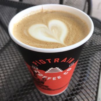 Pigtrain Coffee Co - Latte - Coffee & Tea Near Me - Denver, Colorado