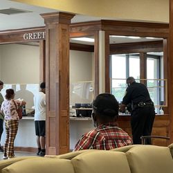 Mobile County License Commission - Greeter for direction