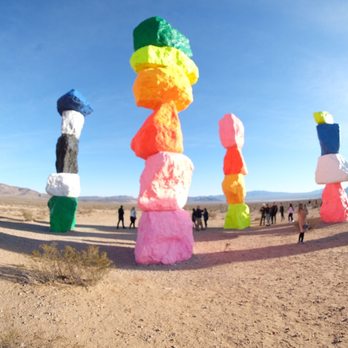 Seven Magic Mountains - Public Art Near Me - Las Vegas, Nevada Seven Magic Mountains - Public Art Near Me - Las Vegas, Nevada