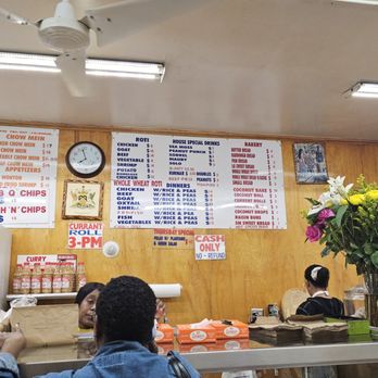 Trinidad Golden Place - Bakery Menu on right - Chinese Near Me - Brooklyn, New York