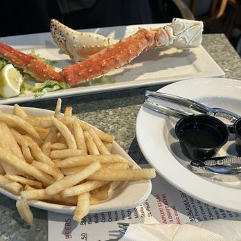 Alaska King Crab Co. - King Crab Leg and Claw with side of fries - Seafood Near Me - Ketchikan, Alaska Alaska King Crab Co. - King Crab Leg and Claw with side of fries - Seafood Near Me - Ketchikan, Alaska