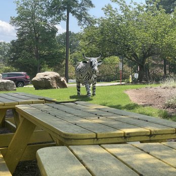 La Taqueria By Katsuji - Picnic tables near parking lot - Mexican Near Me - Durham, North Carolina La Taqueria By Katsuji - Picnic tables near parking lot - Mexican Near Me - Durham, North Carolina