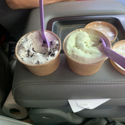 Sprinkle and Spoon - Cookies & Dreams and Key Lime Pie ice cream.