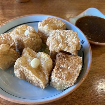 The Arch Noodle House - Fried tofu (requested sauce on the side) - Noodles Near Me - Hamilton, Ontario The Arch Noodle House - Fried tofu (requested sauce on the side) - Noodles Near Me - Hamilton, Ontario