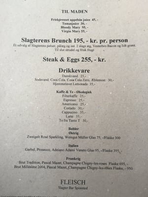 Menu photo 8 Fleisch Copenhagen, 84