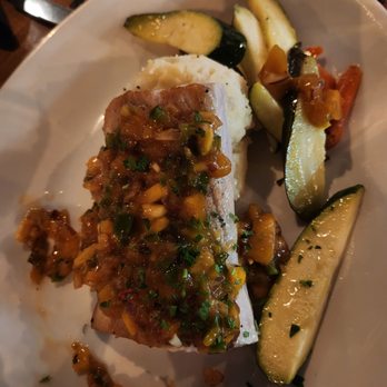 Skyline Kitchen & Vine - Mahi mahi with side of vegis - New American Near Me - Reno, Nevada Skyline Kitchen & Vine - Mahi mahi with side of vegis - New American Near Me - Reno, Nevada