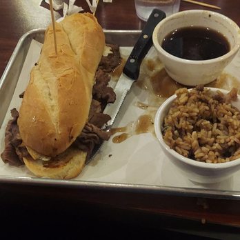 BJ's Nevada Barbecue - This is a picture of a roast beef dip at BJ's BBQ delicious - Barbeque Near Me - Sparks, Nevada BJ's Nevada Barbecue - This is a picture of a roast beef dip at BJ's BBQ delicious - Barbeque Near Me - Sparks, Nevada