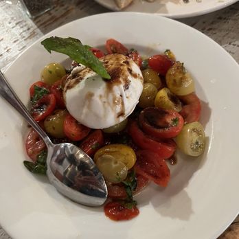 Buona Forchetta - tomato and burratta salad ! - Pizza Near Me - Encinitas, California Buona Forchetta - tomato and burratta salad ! - Pizza Near Me - Encinitas, California