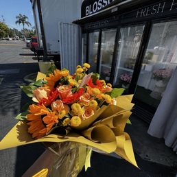 Exterior outside entrance of Blossom Flowers - Granada Hills, California Exterior outside entrance of Blossom Flowers - Granada Hills, California