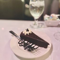Beef & Boards Dinner Theatre - Flourless chocolate cake (bete noir)