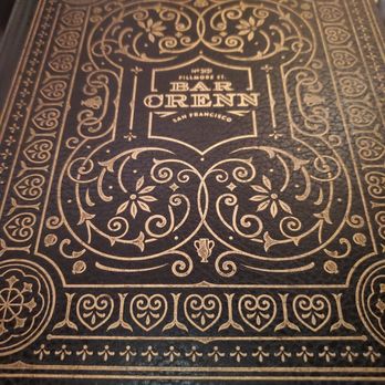 Bar Crenn - Menu Book - Wine Bars Near Me - San Francisco, California