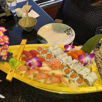 Mt Fuji - Our gorgeous sushi feast! So tasty :) - Sushi Bars Near Me - Parker, Colorado