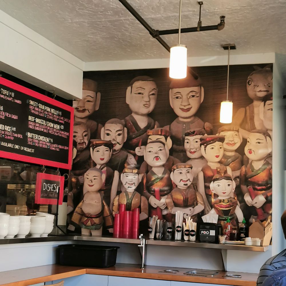 Foo - Water, condiments and cutlery counter - Asian Fusion Near Me - Victoria, British Columbia Foo - Water, condiments and cutlery counter - Asian Fusion Near Me - Victoria, British Columbia