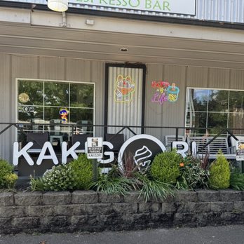 Kakigori Dessert Cafe - Outside of the shop so cute! - Desserts Near Me - Kirkland, Washington
