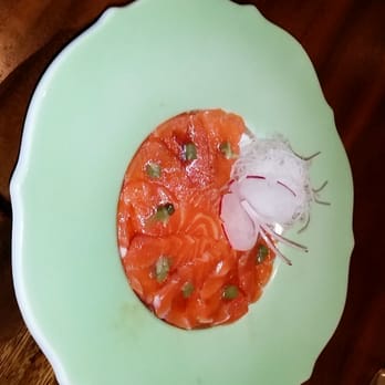 MF Sushi - Salmon nikiri appetizer - Japanese Near Me - Atlanta, Georgia MF Sushi - Salmon nikiri appetizer - Japanese Near Me - Atlanta, Georgia