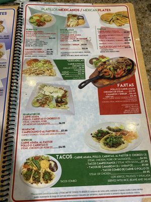 Menu photo 3 Costa Del Sol Charlotte, NC
