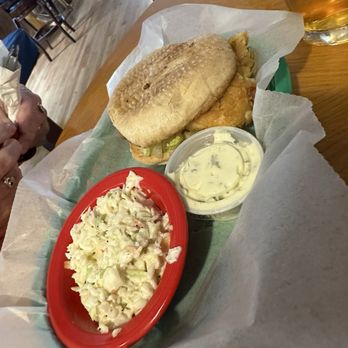 Sand Bar - Haddock sandwich - Bars Near Me - Vinalhaven, Maine