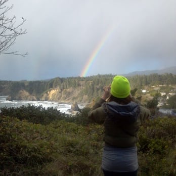Indian Beach - Rainbow over the beach - Beaches Near Me - Trinidad, California Indian Beach - Rainbow over the beach - Beaches Near Me - Trinidad, California