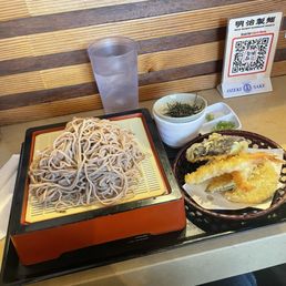 tempura cold soba