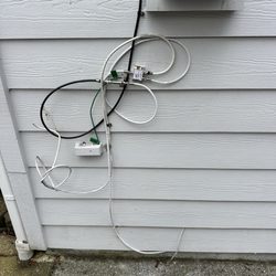 XFINITY - Just a basic example of the added line, since a photo can't depict the actual problem.