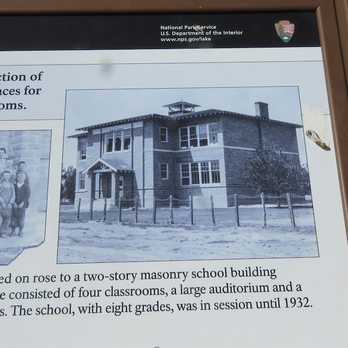 St. Thomas Site Loop Trail - What the school looked like. - Hiking Near Me