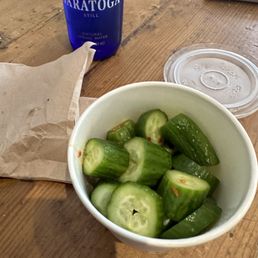 Crushed Cucumber Salad