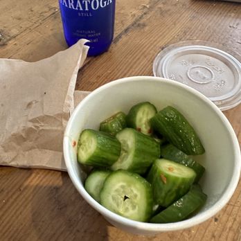 Mimi Cheng's Dumplings - Crushed Cucumber Salad - Taiwanese Near Me - New York, New York
