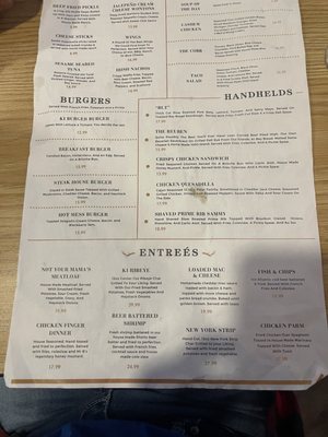 Menu photo 1 KI Bar & Grill Kingsley, MI