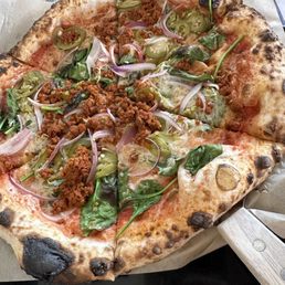 Vegan pizza Vegan pizza