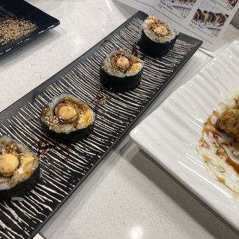 Ai Sushi - Chef made us a custom specialty NOT on their menu OMG delish!!! - Sushi Bars Near Me - Plano, Texas Ai Sushi - Chef made us a custom specialty NOT on their menu OMG delish!!! - Sushi Bars Near Me - Plano, Texas