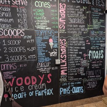 Woody's Ice Cream - Ice Cream & Frozen Yogurt Near Me - Fairfax, Virginia Woody's Ice Cream - Ice Cream & Frozen Yogurt Near Me - Fairfax, Virginia