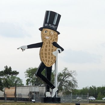 World's Largest Mister Peanut - World's Largest Mister Peanut, Fort Smith - Landmarks & Historical Buildings Near Me - Fort Smith, Arkansas World's Largest Mister Peanut - World's Largest Mister Peanut, Fort Smith - Landmarks & Historical Buildings Near Me - Fort Smith, Arkansas