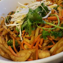 Japanese Pan Noodle with Chicken - 37 Grams of Protein, 460 Calories. Japanese Pan Noodle with Chicken - 37 Grams of Protein, 460 Calories.