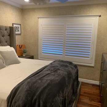 D & V Window Coverings - Our Bedroom window. It made the room Look so much nicer with shutters we had old blinds before - Shades & Blinds Near Me D & V Window Coverings - Our Bedroom window. It made the room Look so much nicer with shutters we had old blinds before - Shades & Blinds Near Me