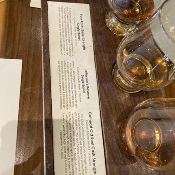 Cochon RESTAURANT - Whisky Flight 3 Featured Ryes - Cajun/Creole Near Me - New Orleans, Louisiana Cochon RESTAURANT - Whisky Flight 3 Featured Ryes - Cajun/Creole Near Me - New Orleans, Louisiana