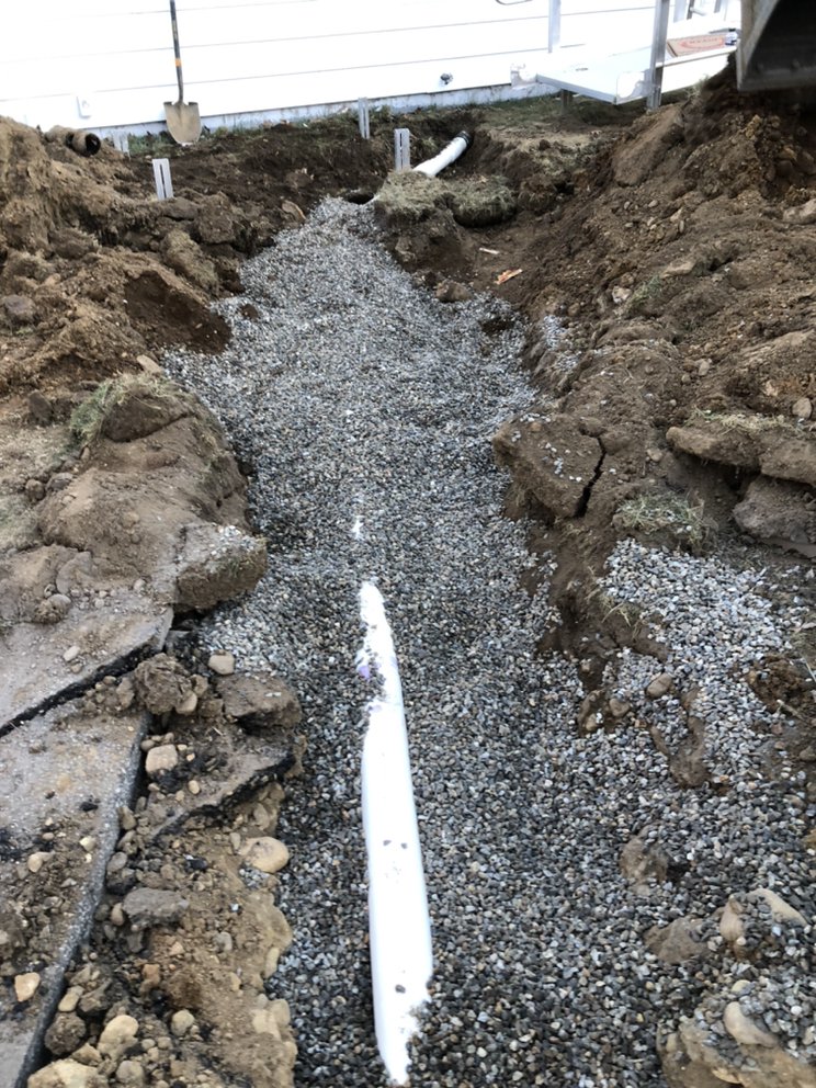 Slide of Central Mass Drain Cleaning