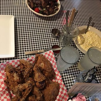 Royers Round Top Cafe - Table shot. Mashed potatoes were tasty. Family likes the lemonade. - Cafes Near Me - Round Top, Texas Royers Round Top Cafe - Table shot. Mashed potatoes were tasty. Family likes the lemonade. - Cafes Near Me - Round Top, Texas