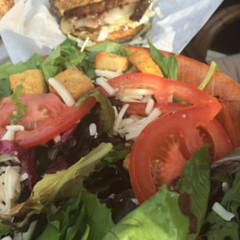 Jakes - Mushroom burger and house salad - Bars Near Me - Frisco, Texas Jakes - Mushroom burger and house salad - Bars Near Me - Frisco, Texas
