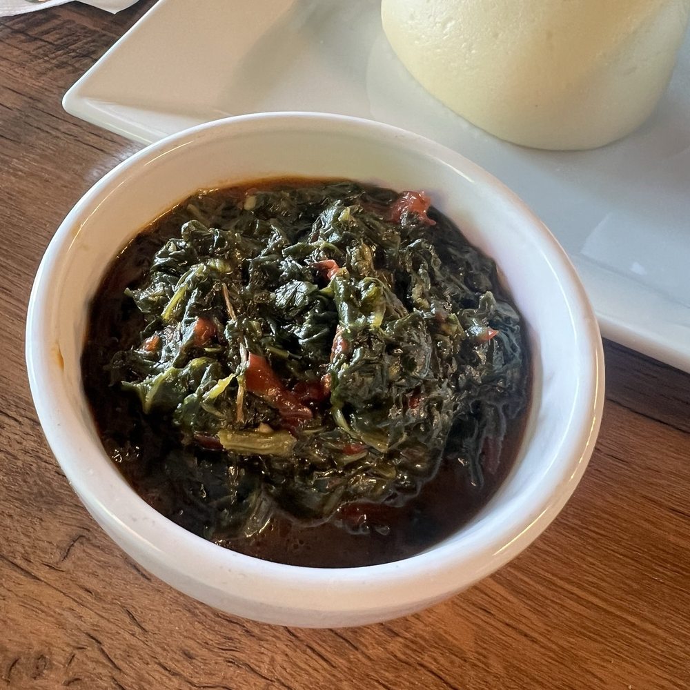 The Jungle Plate - Side of spinach - African Near Me - Westchester, Illinois The Jungle Plate - Side of spinach - African Near Me - Westchester, Illinois