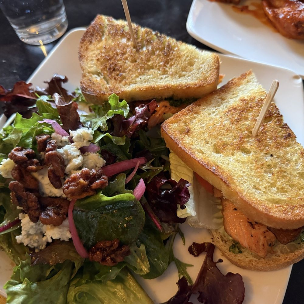 22 Bistro - Salmon sandwich - New American Near Me - Olympic Valley, California