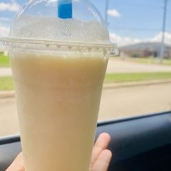Medium Tropical Breeze smoothie.. so good!