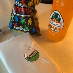Parkside Convenience - Voodoo chip, Jarritos Mandarin, and a Tampa Cuban sandwich...yummmy!!