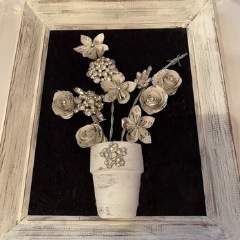 Ck Antiques and Restoration - Paper flowers and Vintage jewelry made in house! - Antiques Near Me - Dundee, Michigan Ck Antiques and Restoration - Paper flowers and Vintage jewelry made in house! - Antiques Near Me - Dundee, Michigan