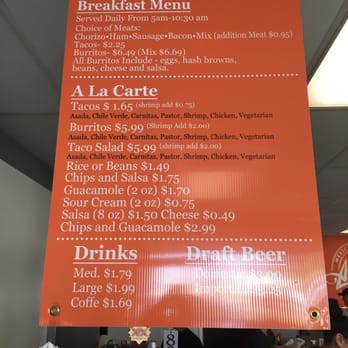 Asada Grill - Menu part 1 - Mexican Near Me - Bakersfield, California Asada Grill - Menu part 1 - Mexican Near Me - Bakersfield, California