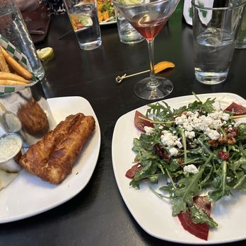 Flanagan's on Main - Fish and chips plus beets salad - Irish Near Me - Park City, Utah Flanagan's on Main - Fish and chips plus beets salad - Irish Near Me - Park City, Utah