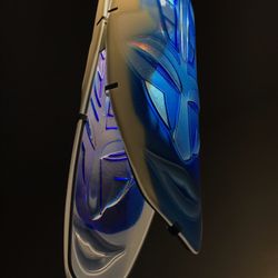 Thal Glass Studio & Gallery - Hanging Fused Glass Light 10 " x 36"